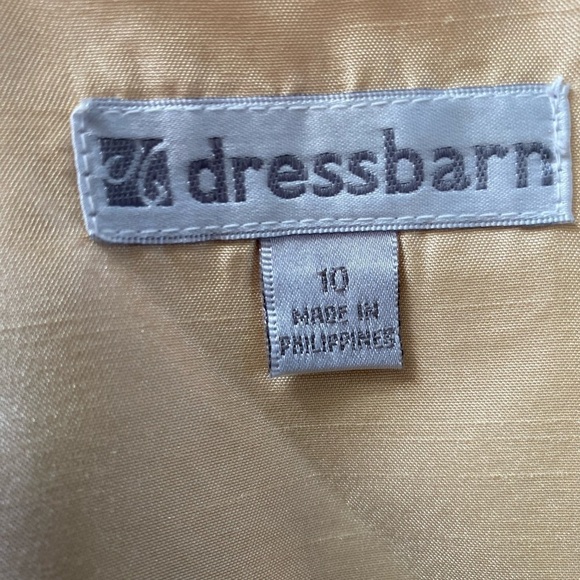 Dressbarn 2 Piece Midi Dress (yellow and floral coat), Size: 10 - Picture 5 of 7